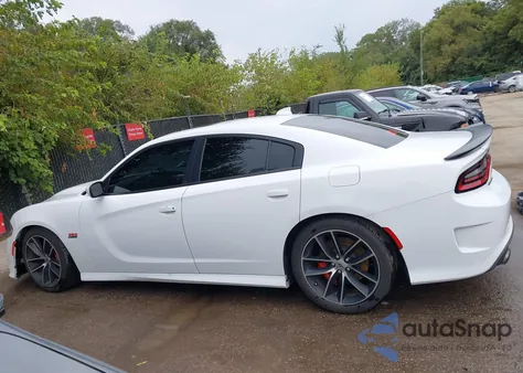 2018 Dodge Charger R/T Scat Pack Rwd z USA, uszkodzony, nr VIN 2C3CDXGJ6JH312088